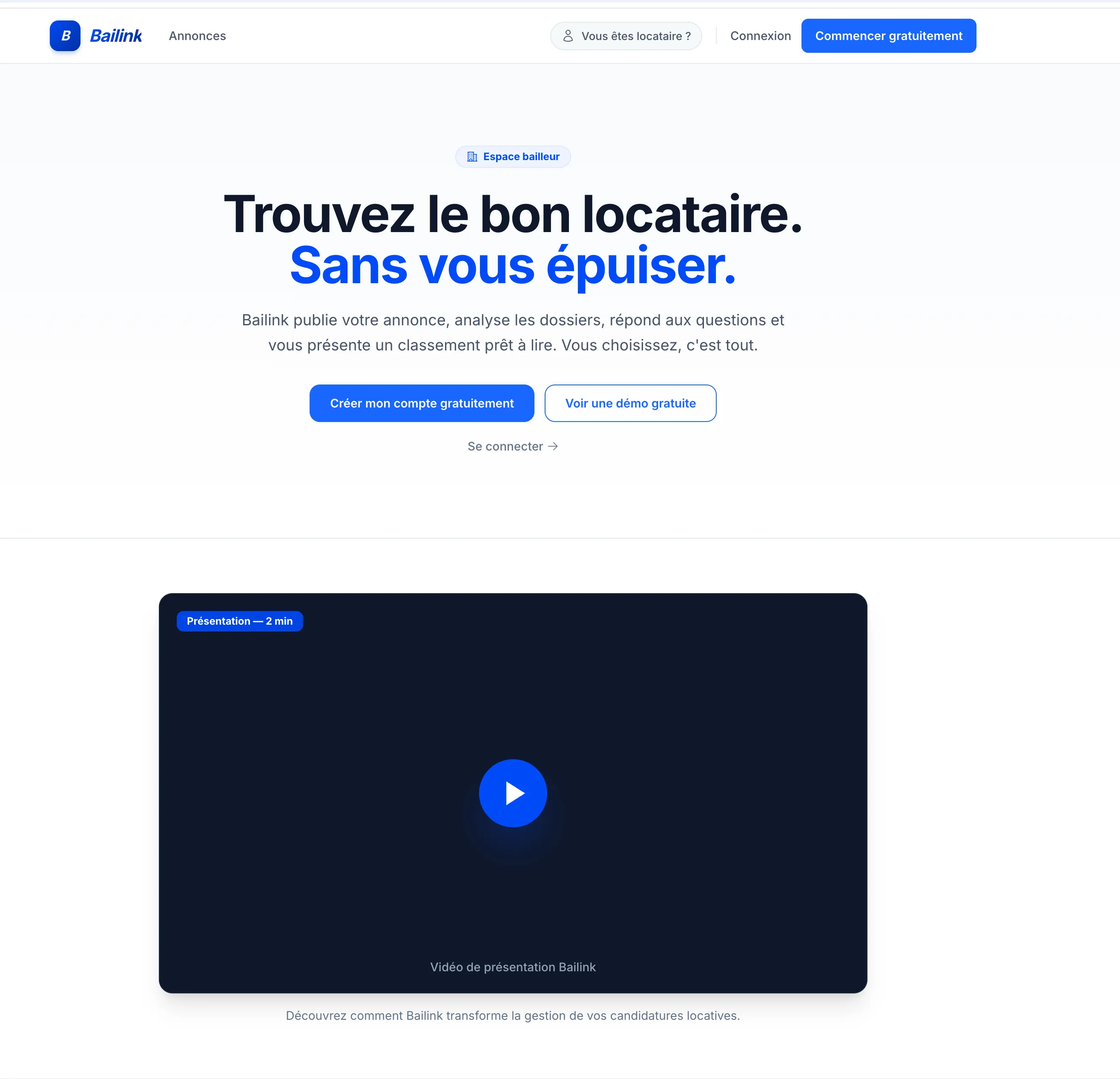 Bailink - SaaS de screening locatif pour bailleurs - illustration 3